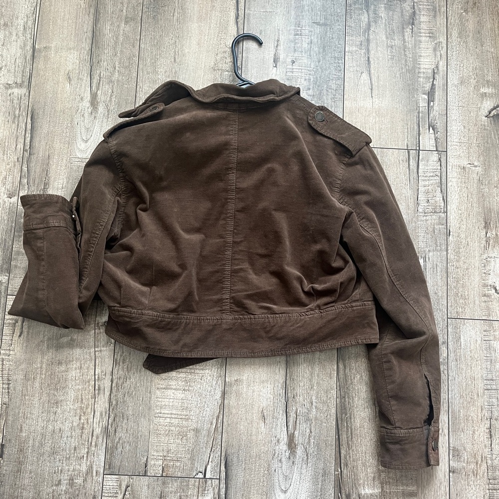 Free People Brown Utility Jacket - Picture 2 of 4